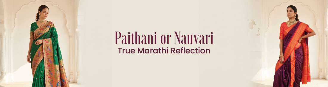 Paithani Vs Nauvari Draping Style