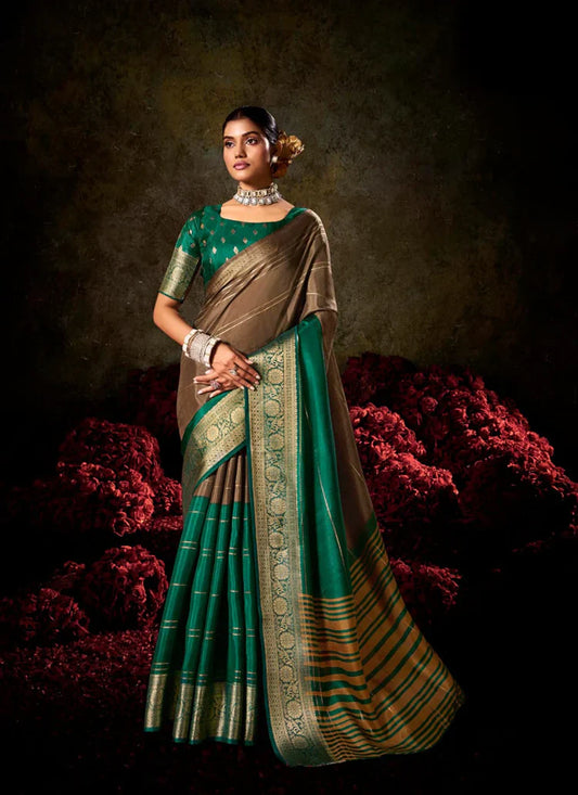 Green Sarees