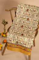 Warli Heritage Silk Cotton Saree for Festive Wear