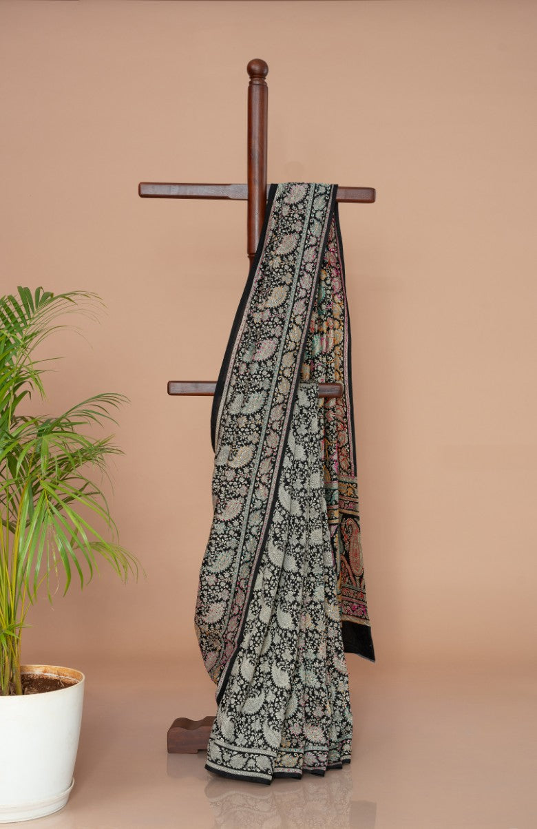 Gloden Twiligt saree