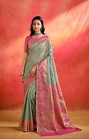 Thavira Tissue Saree for Wedding Wear