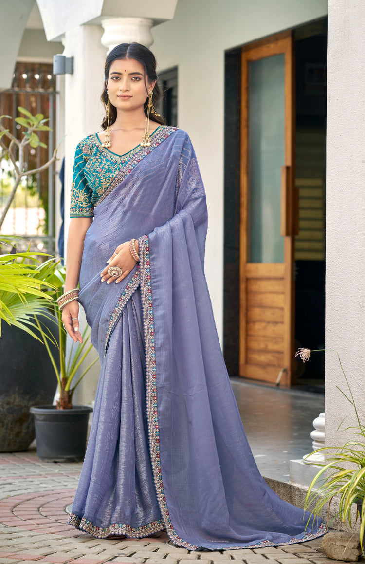 Mehera Satin Saree for Festive Wear