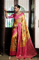 Sparkle Silk Saree For Festive Wear