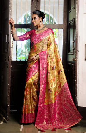 Sparkle Silk Saree For Festive Wear