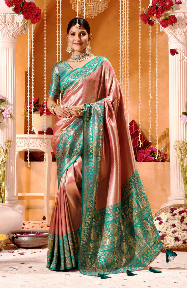 Vastra Tissue Saree For Wedding Wear