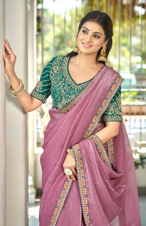 Mehera Satin Saree for Festive Wear