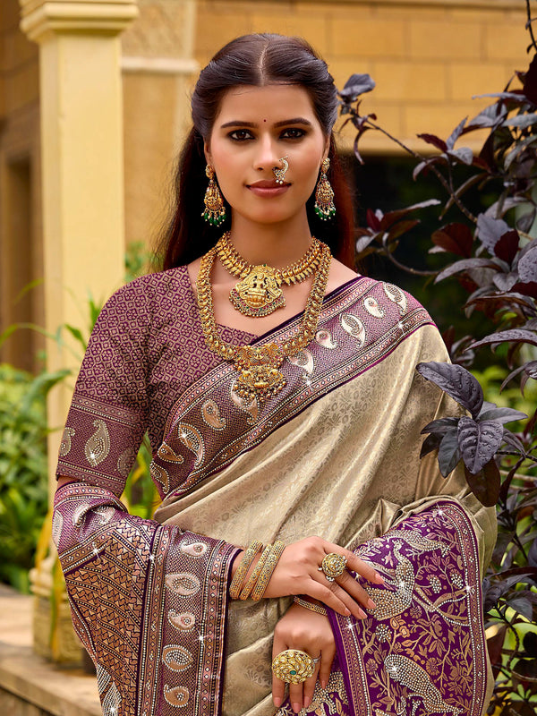 Kanika Grace Art Silk Saree for Festive Wear