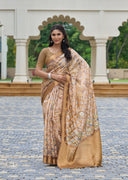 Aaradhya Bloom Organza Saree for Festive Wear