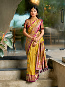 Vasudhara Art Silk Saree for Festive Wear