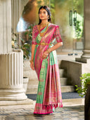 Vasudhara Art Silk Saree for Festive Wear