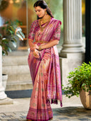 Vasudhara Art Silk Saree for Festive Wear