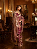 Meghavi Art Silk Saree for Festive Wear