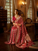 Meghavi Art Silk Saree for Festive Wear