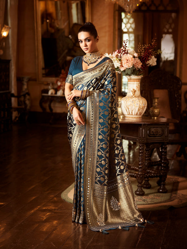 Meghavi Art Silk Saree for Festive Wear