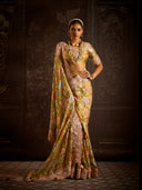 Kiyara Charm Organza Saree for Festive Wear