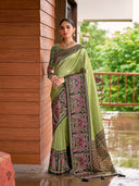 Sitara Glow Art Silk Saree for Wedding Wear