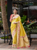 Kavyanjali Art Silk Saree for Festive Wear