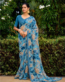 Nayara Georgette Saree for Semi Formal Wear
