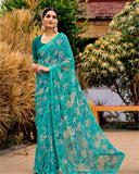 Nayara Georgette Saree for Semi Formal Wear