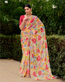 Nayara Georgette Saree for Semi Formal Wear