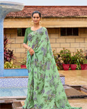 Nayara Georgette Saree for Semi Formal Wear