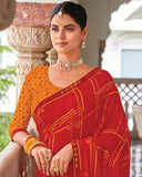 Myra Glow Shimmer Saree For Daily Wear