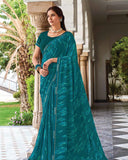 Liyana Glow Shimmer Saree For Daily Wear