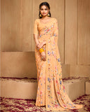 Kavira Georgette Saree for Daily Wear