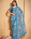 Lushpetals Georgette Saree for Daily Wear