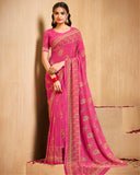 Bloommist Georgette Saree for Casual Wear