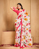 Dewbloom Georgette Saree for Casual Wear