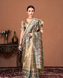 Reshmira Tussar Saree For Daily Wear