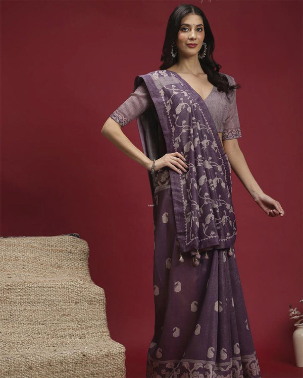Komalika Soft Silk Saree For Daily Wear