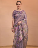Noorika Tissue Saree for Semi Formal Wear