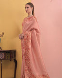 Kanika Glow Tissue Saree for Semi Formal Wear