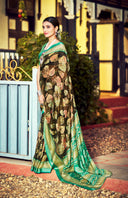 Bloom Brasso Saree For Semi Formal Wear