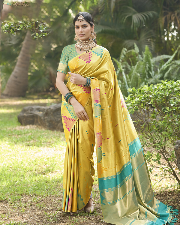 Devtratna Art Silk Saree for Wedding Wear