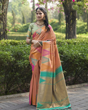 Devtratna Art Silk Saree for Wedding Wear