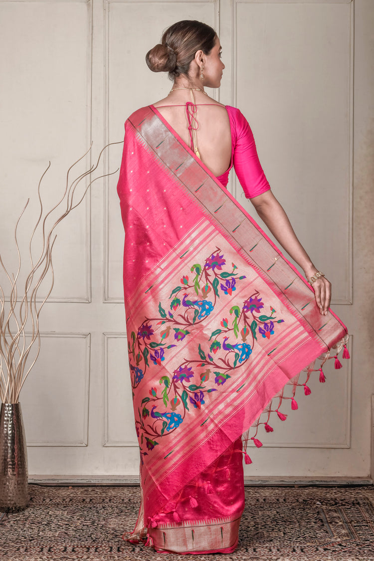 Muniya Mayuri Art Silk Saree for Festive Wear