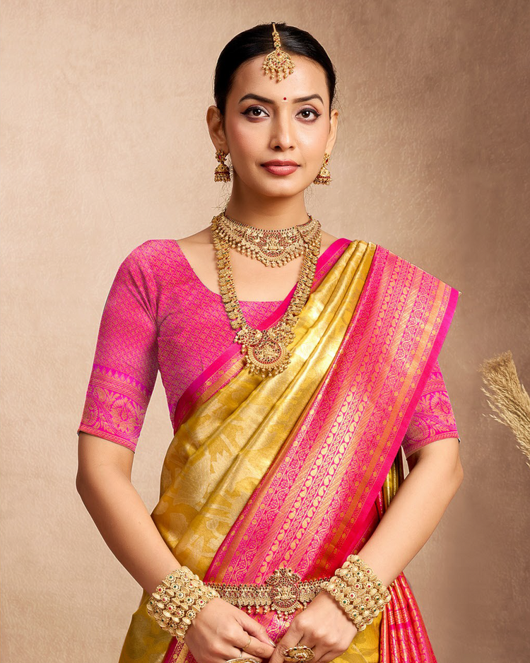 Rajnandini Art Silk Saree for Wedding Wear