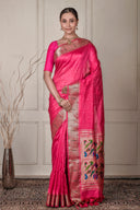 Muniya Mayuri Art Silk Saree for Festive Wear