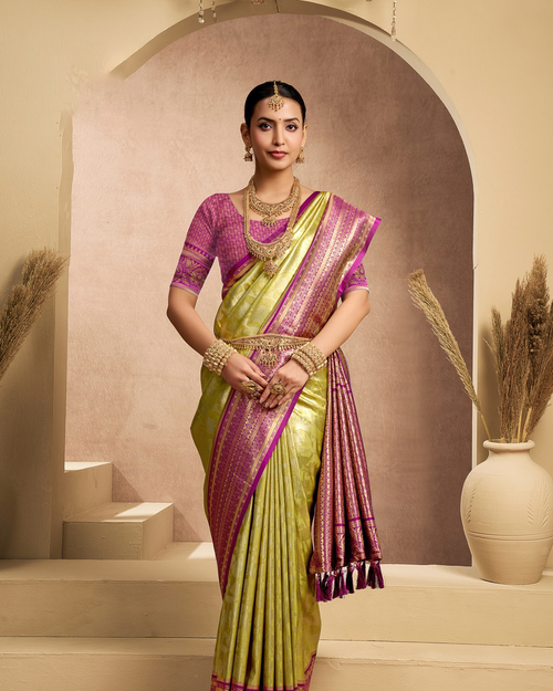 Rajnandini Art Silk Saree for Wedding Wear