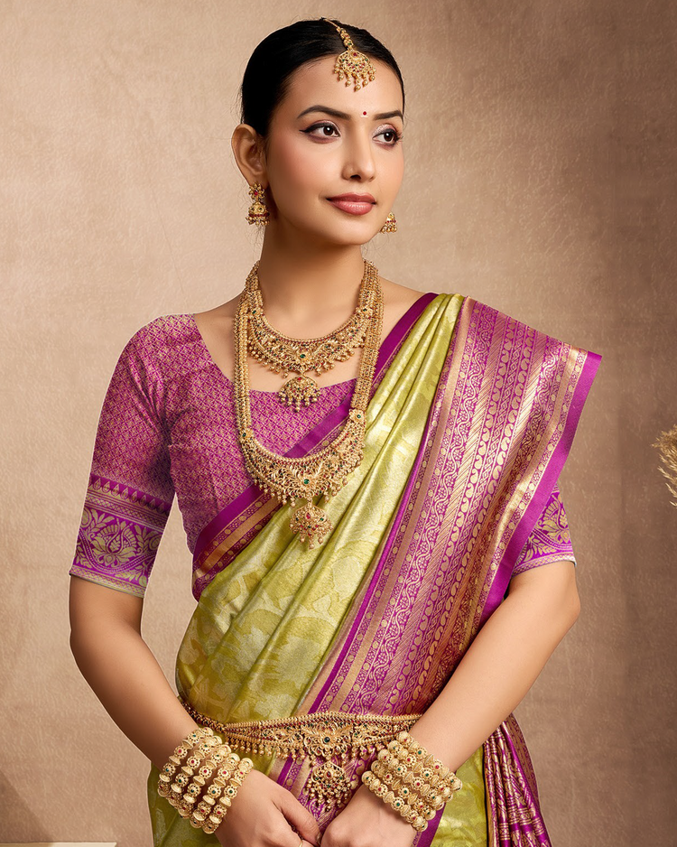Rajnandini Art Silk Saree for Wedding Wear