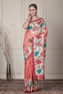 Kantha Kriti Cotton Saree for Festive Wear