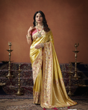 Rajvanya Art Silk Saree for Wedding Wear