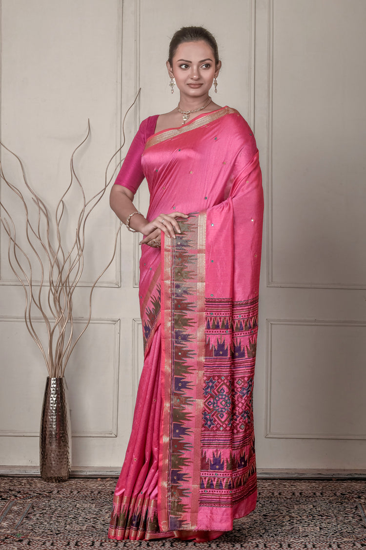 Badla Tarang Art Silk Saree for Festive Wear