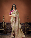 Rajvanya Art Silk Saree for Wedding Wear