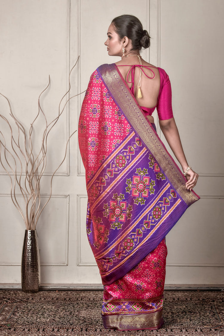Rajpatola Art Silk Saree for Wedding Wear
