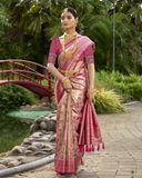 Charvika Art Silk Saree for Wedding Wear