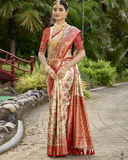 Charvika Art Silk Saree for Wedding Wear
